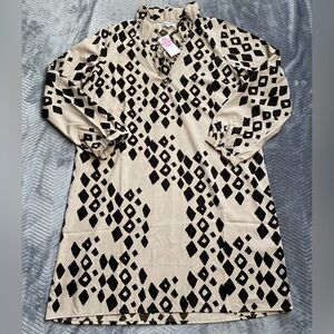 NWT Buckhead‎ Betties Keyton Dress Diamond Rio XL